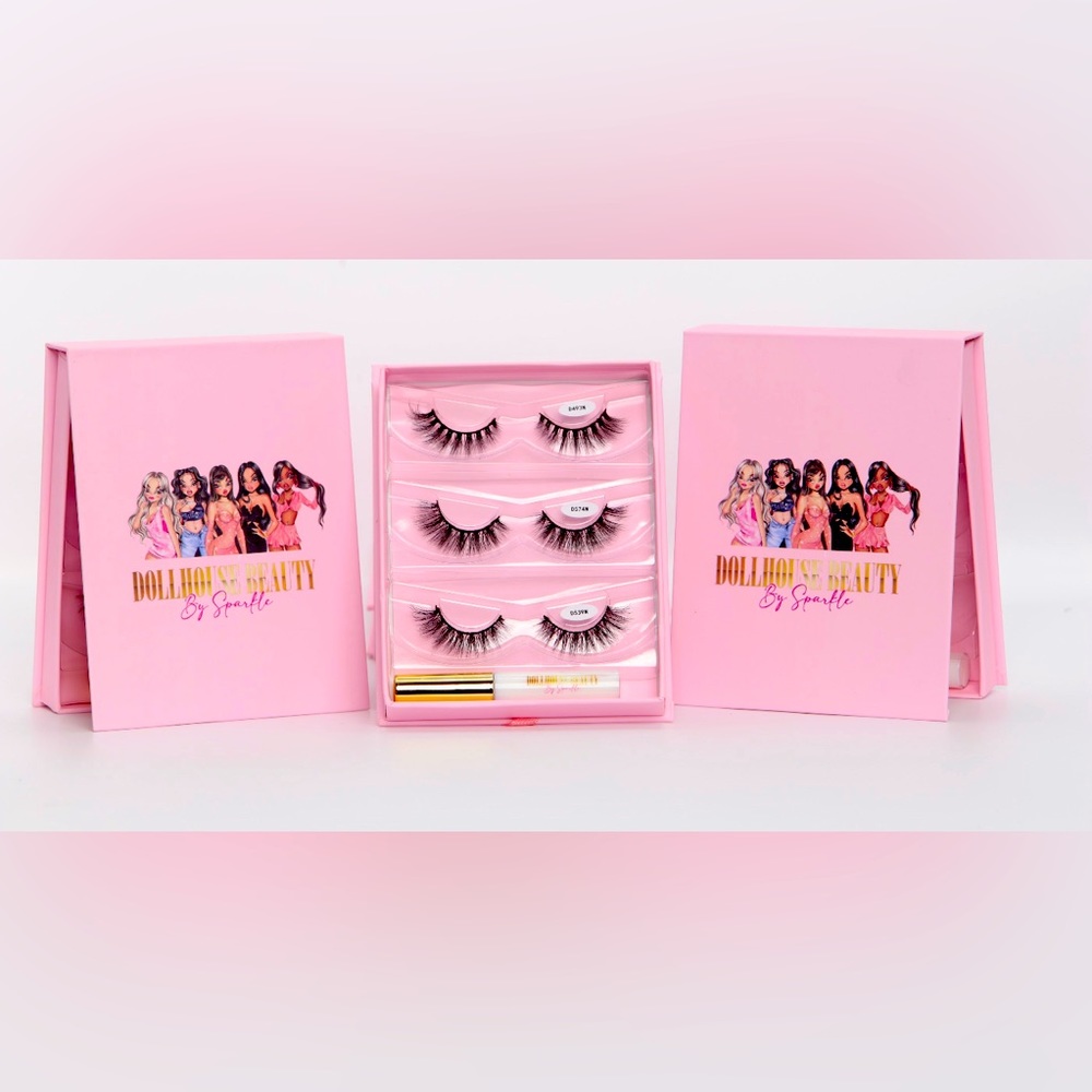 Mink Lash Set with Glue